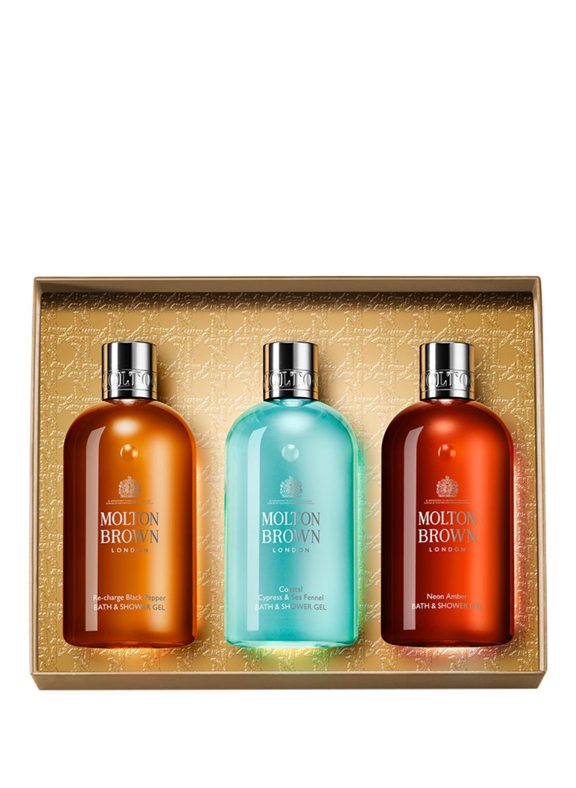 Molton Brown Woody & Aromatic Body Care Collection (3 x 300 ml)