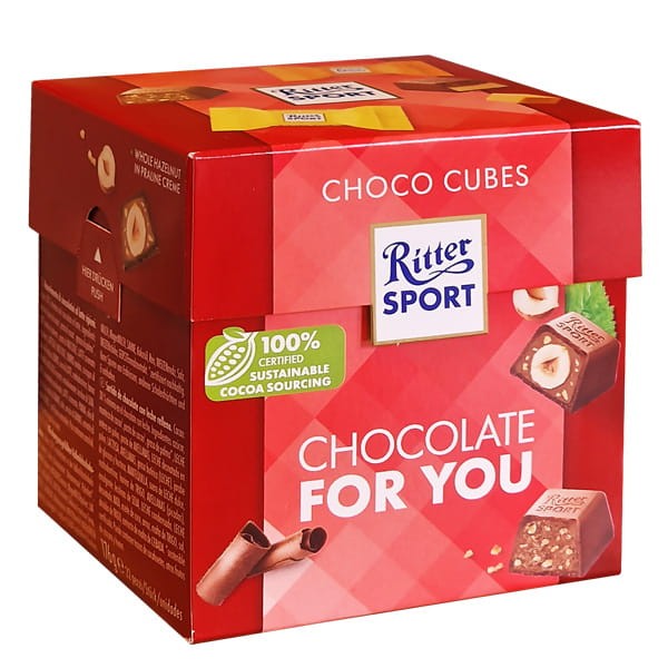 Ritter Sport Czekoladki Choco Cubes For You 22 szt