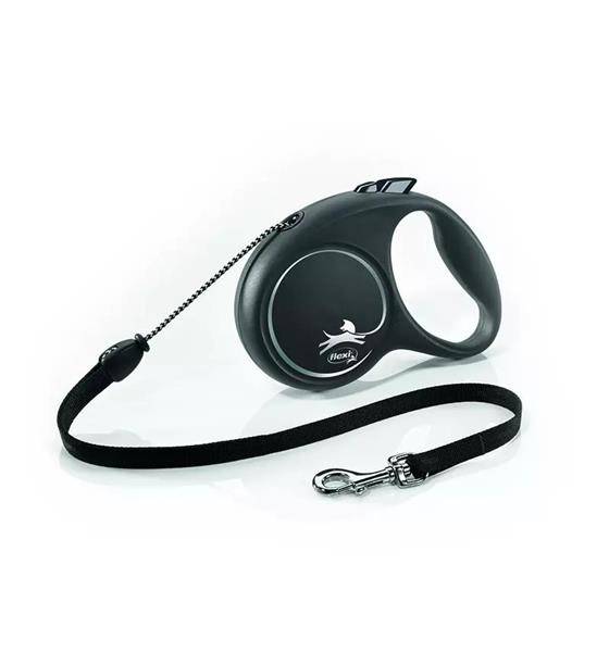 Flexi smycz automatyczna Black Design M 5m 20kg