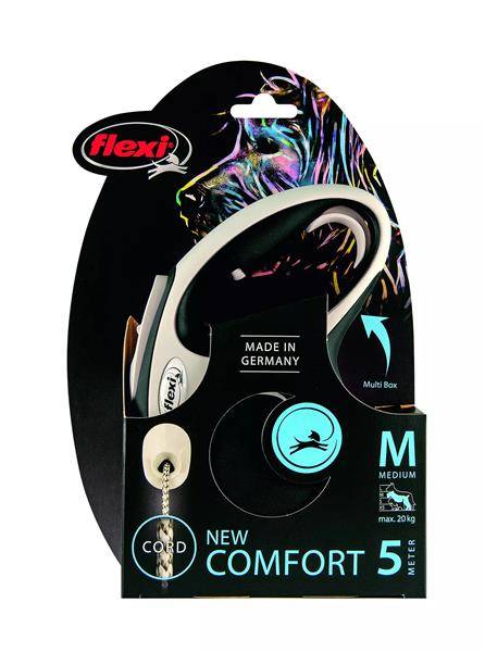 Flexi New Comfort Smycz Automatyczna M linka 5 m