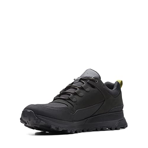 Clarks ATL TrekLoGTX męskie buty trekkingowe, wodoszczelna skóra, Black Combi, 41.5 EU