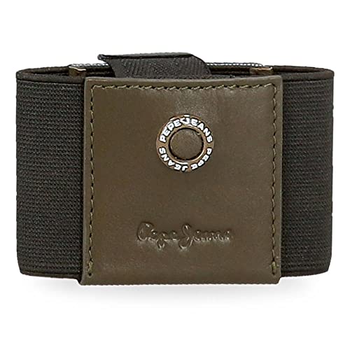 Pepe Jeans Badge Karter, unikalny, zielony, única, etui na karty