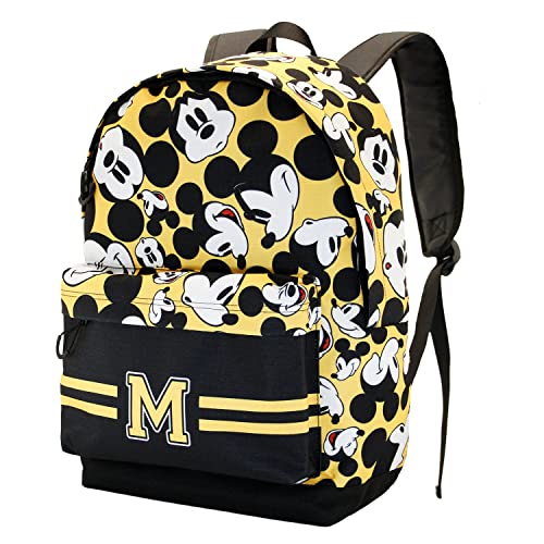 Mickey Yellow-Plecak ECO 2.0, Żółty, żółty, Taglia unica, Plecak ECO 2.0 Żółty