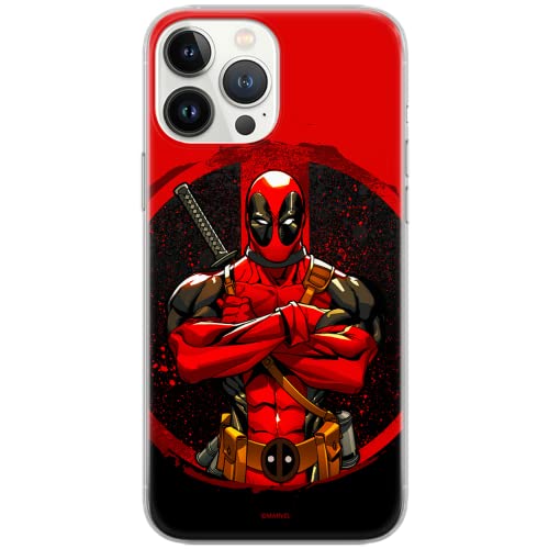 ERT GROUP etui na telefon Huawei P30, case oryginalny i oficjalnie licencjonowany przez Marvel, wzór Deadpool 006, optymalnie dopasowane, plecki z TPU