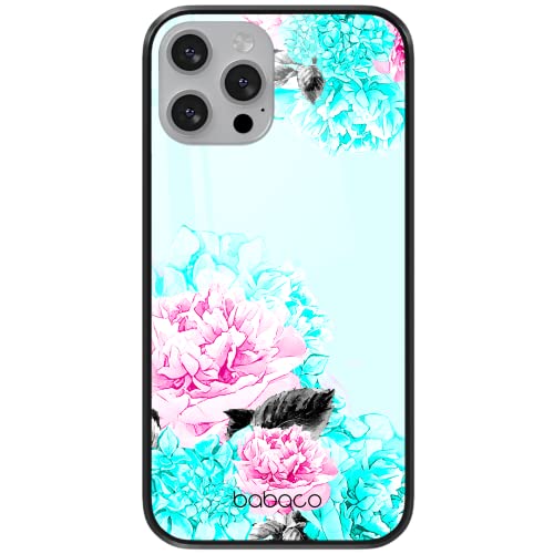 ERT GROUP etui na telefon Huawei P20 LITE, case oryginalny i oficjalnie licencjonowany przez Babaco, wzór Kwiaty 003, wykonany z hartowanego szkła, optymalnie dopasowany, etui ochronne