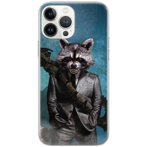 ERT GROUP etui na telefon Huawei P30, case oryginalny i oficjalnie licencjonowany przez Marvel, wzór Rocket 002, optymalnie dopasowane, plecki z TPU