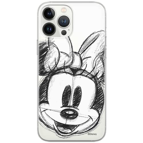ERT GROUP etui na telefon Huawei P30, case oryginalny i oficjalnie licencjonowany przez Disney, wzór Minnie 012, optymalnie dopasowane, plecki z TPU częściowo przeźroczyste