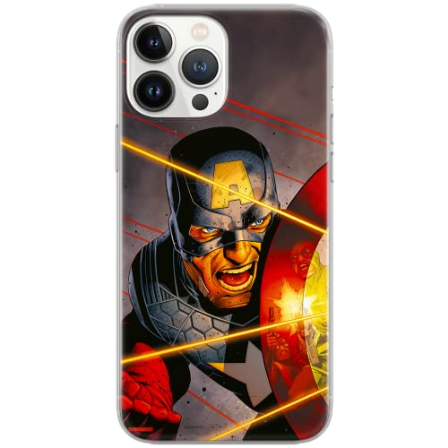 ERT GROUP etui na telefon Huawei P30, case oryginalny i oficjalnie licencjonowany przez Marvel, wzór Kapitan Ameryka 007, optymalnie dopasowane, plecki z TPU