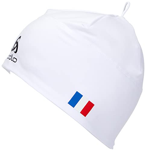 Odlo Unisex Polyknit Fan Warm Eco czapka, biała