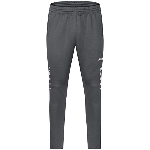 JAKO Damskie spodnie treningowe Challenge Premium damskie Anthra Light/biały 44