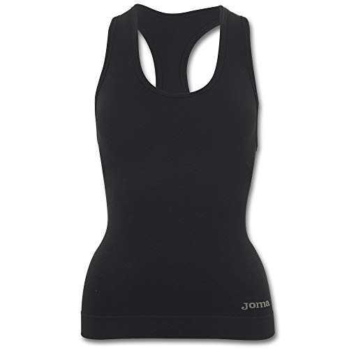 Joma Damskie 3483.55.101 Joma damskie topy 3483.55.101 - czarne, średnie/duże Czarny/Czarny XS-S