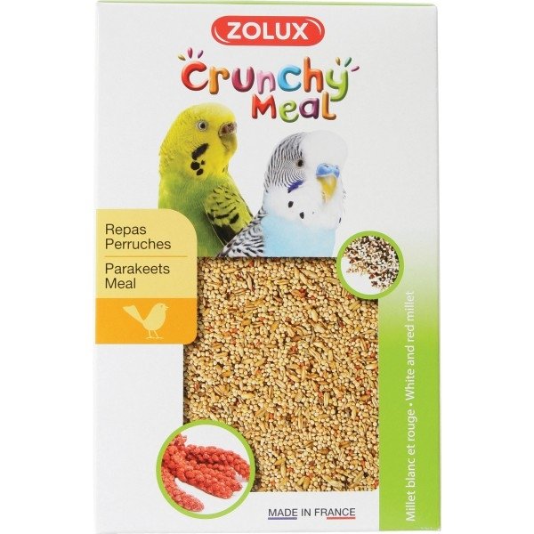 ZOLUX Crunchy Meal pokarm dla papużek 800g