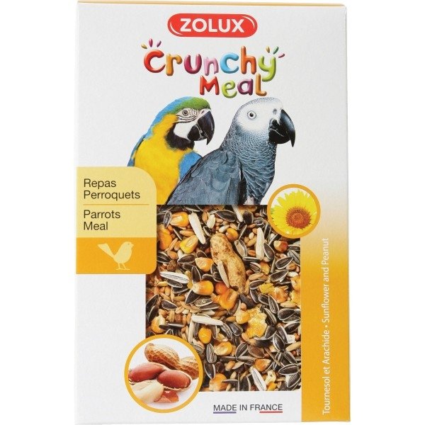 ZOLUX Crunchy Meal pokarm dla dużych papug 600g