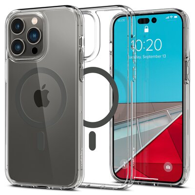 Etui Spigen Ultra Hybrid Mag MagSafe do Apple iPhone 14 Pro Przezroczysty