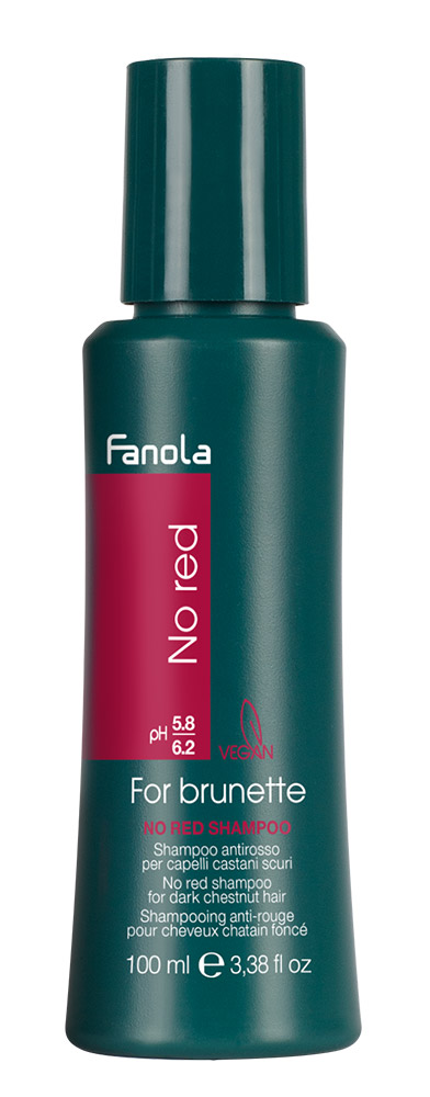 Fanola No Red szampon do brązowych włosów redukujący czerwone odcienie 100ml