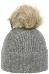 Czapka z Mankietem Ardina by Seeberger, szary, One Size