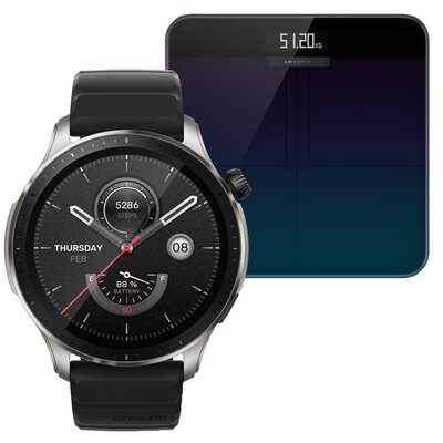 Amazfit GTR 4 Czarny
