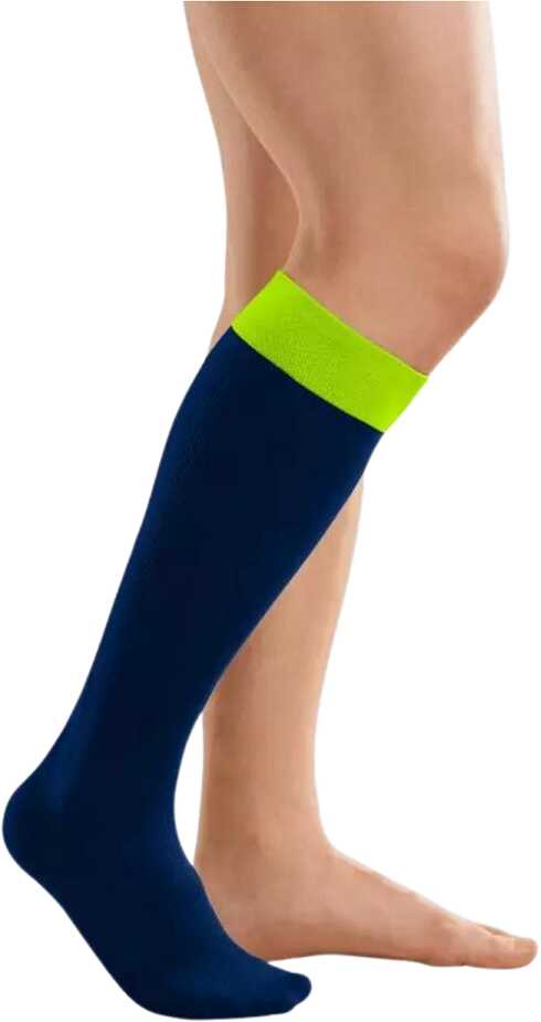 Medyczne podkolanówki uciskowe do leczenia obrzęków pourazowych i pooperacyjnych - elastyczny i oddychający materiał, wyprofilowana pięta - I klasa k