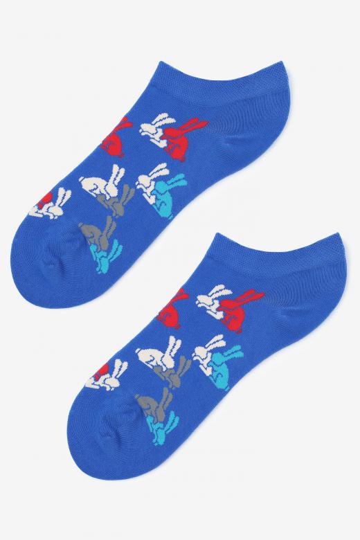 Bawełniane stopki męskie w króliki Footies Men Happy Bunnies Marilyn - MARILYN