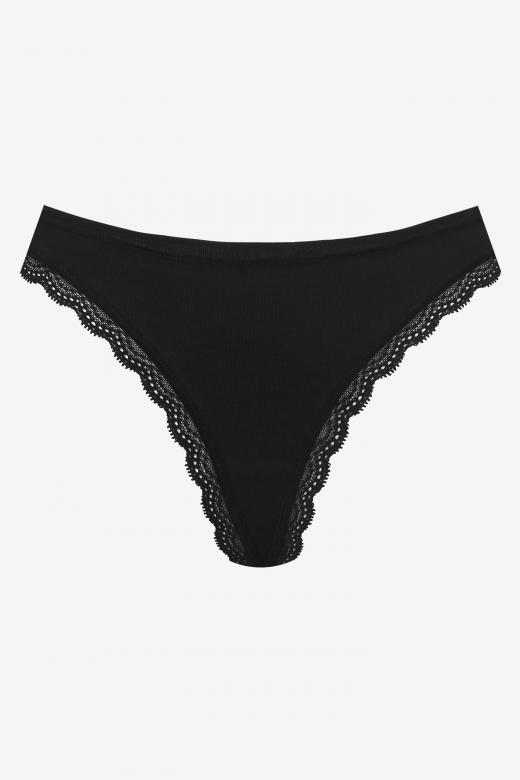 Stringi damskie z koronkowym obszyciem Infinity Poupee Marilyn - POUPEE