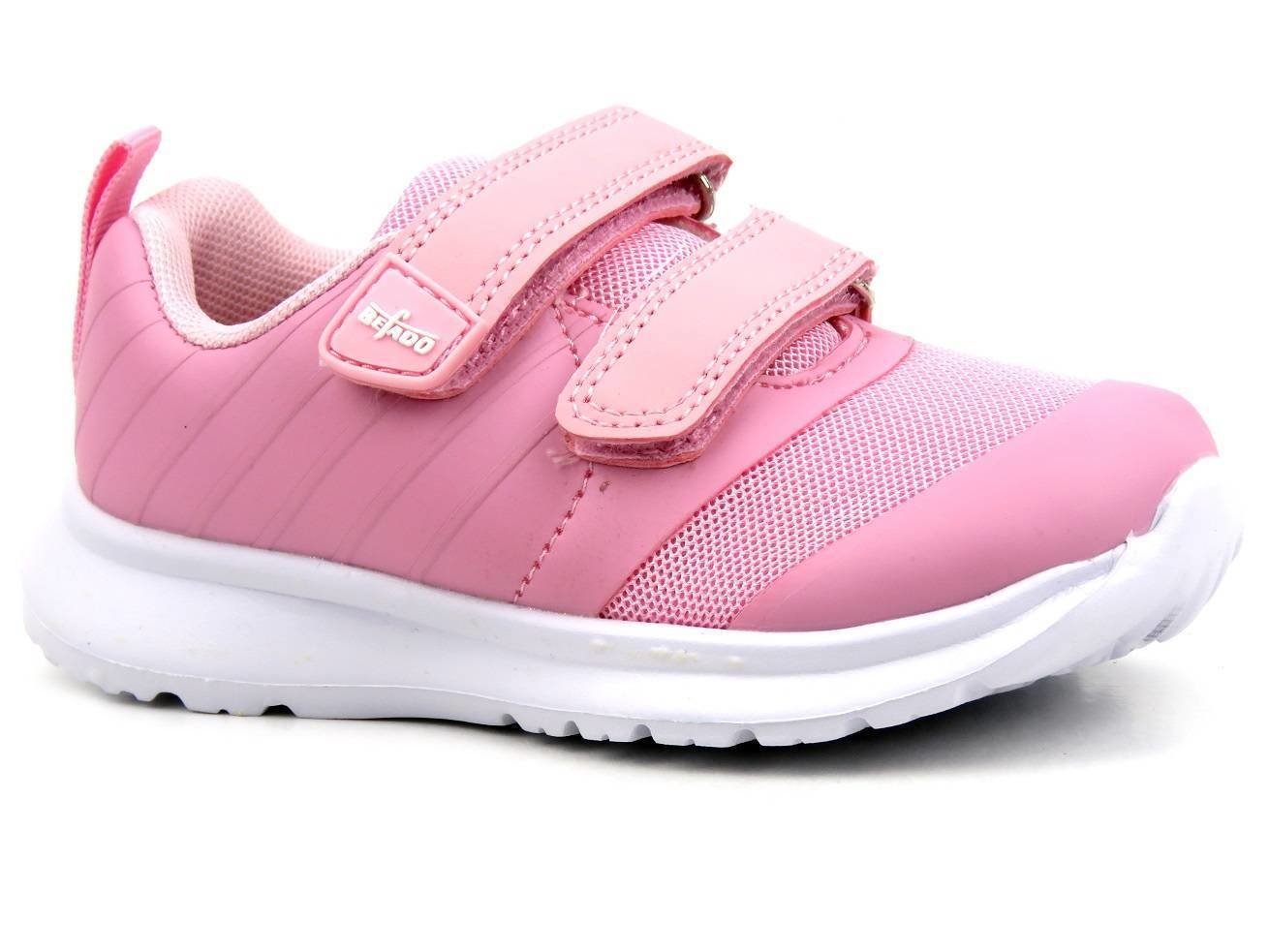 Adidasy, obuwie sportowe dziecięce na rzepy - BEFADO 516P085, jasnoróżowe - Befado