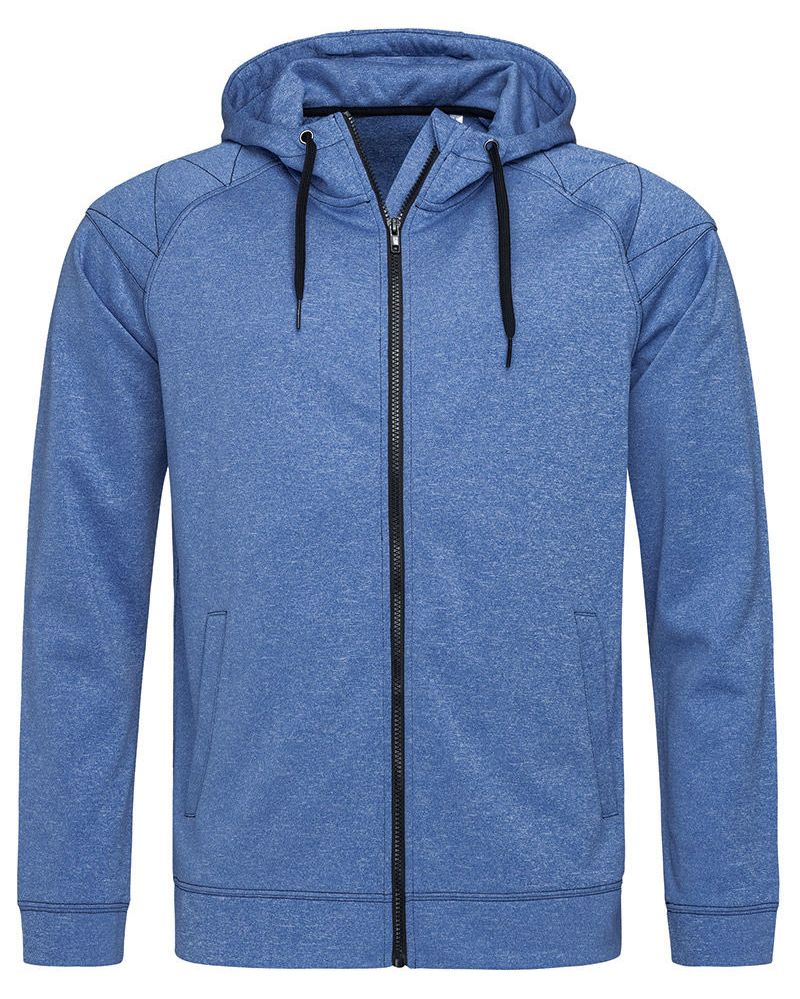 Kurtkobluza, Kurtka, Bluza Niebieska, Sportowa, 100% ACTIVE-DRY Poliester - Stedman