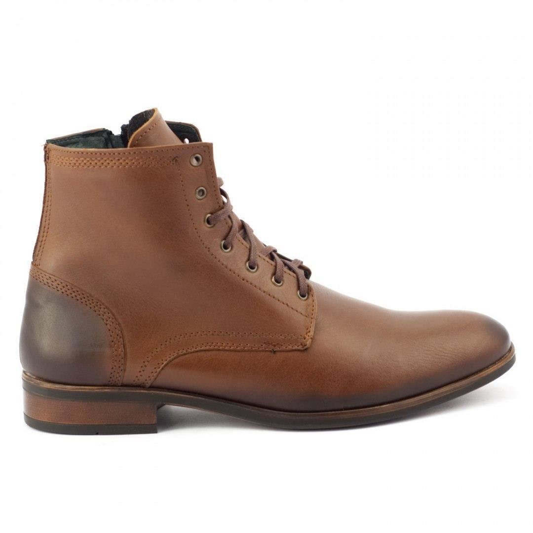 Sztyblety zimowe 287 Brązowe - Buty Olivier