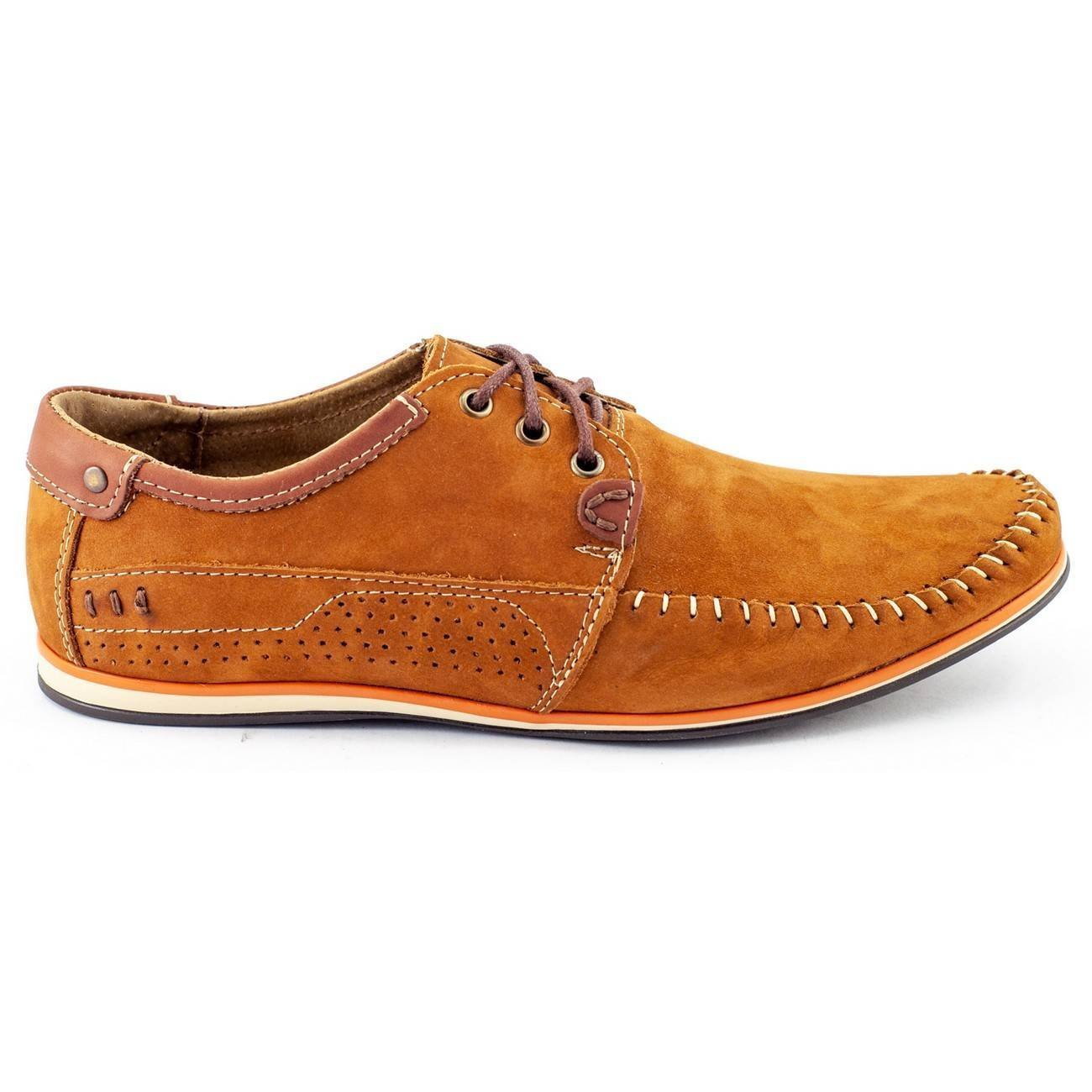Buty Męskie skórzane mokasyny 875 camel - Komodo
