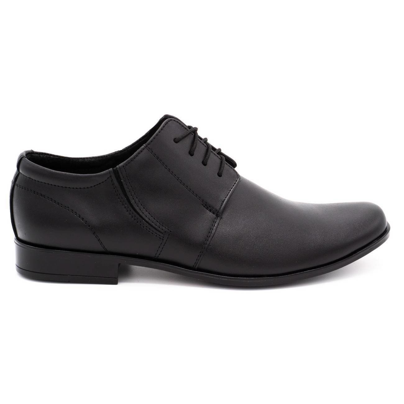 Buty męskie wizytowe 152LU czarne - Buty Olivier