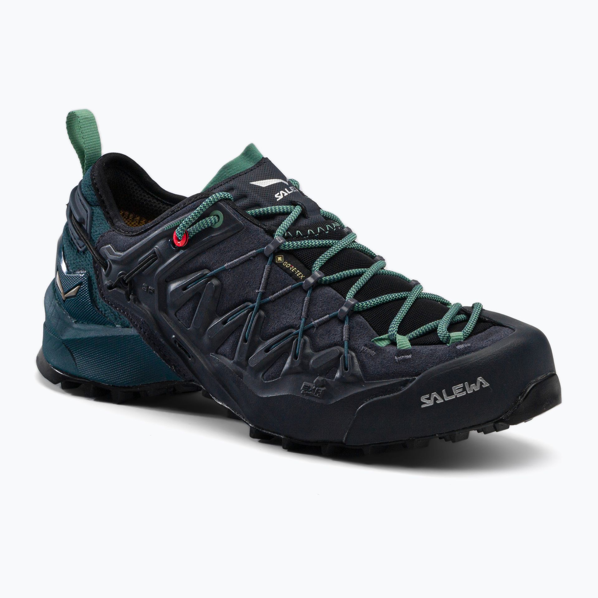 Buty trekkingowe damskie Salewa Wildfire Edge GTX niebieskie 61376
