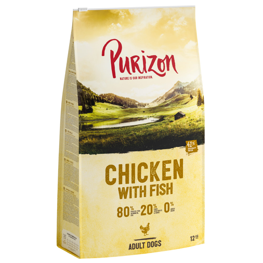 Adult, kurczak i ryba, bez zbóż - 12 kg