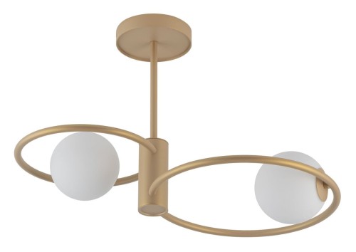 Aqua lampa wisząca 2-punktowa złota 33464