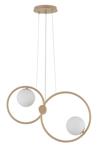 Aqua lampa wisząca 2-punktowa złota 33473