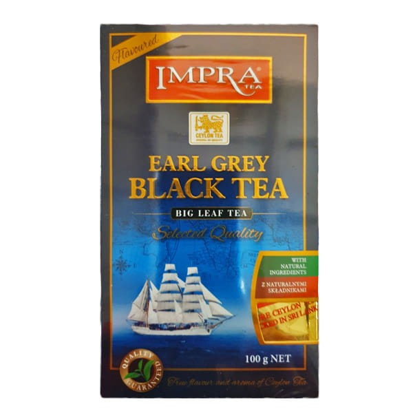Impra Earl Grey Black Tea 100 g herbata sypana