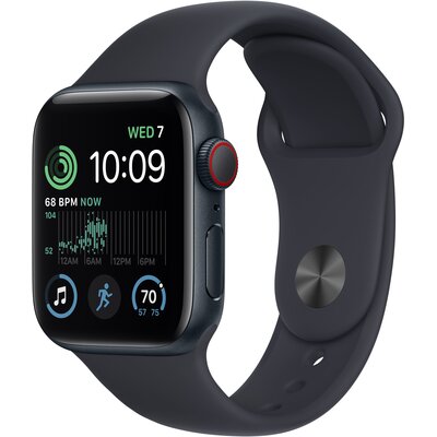 Apple Watch SE 2-gen GPS + Cellular 40mm Czarny