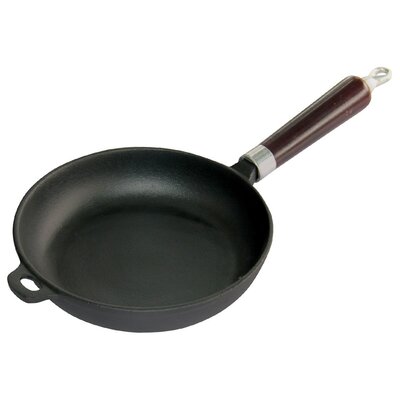 Kinghoff Patelnia żeliwna GŁĘBOKA 24 cm INDUKCJA GAZ KH-1118