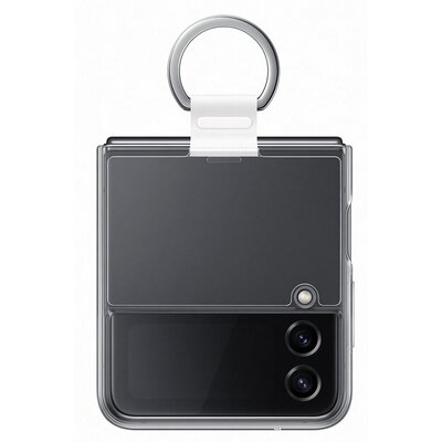 Etui SAMSUNG Clear Cover Ring do Galaxy Z Flip 4 Przezroczysty