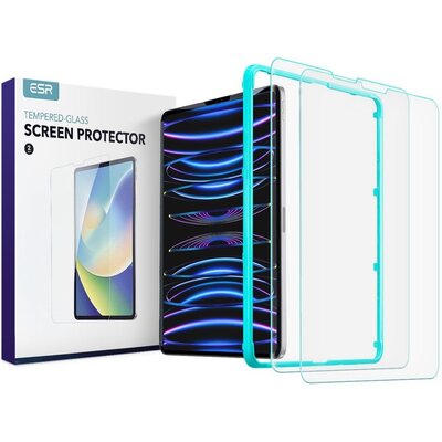 ESR Folia ochronna Zabezpieczenie ekranu do iPada Pro 11 cali 27 94 cm 2020/2018 twardość 9 H HD przezroczyste szkło hartowane sztuk 2 ipad11_20glass_2p