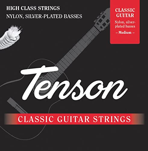 GEWA TENSON struny do gitary koncertowej zestaw, nylon, normalny tension, grubość .028-.044