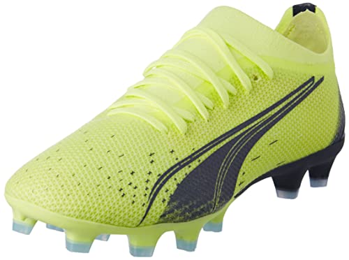 PUMA Damskie buty piłkarskie Ultra Match Fg/Ag WN, Fizzy Light paryski noc niebieski blask, 43 EU