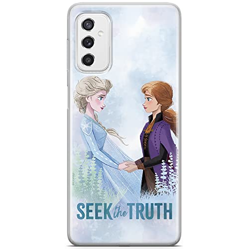 ERT GROUP etui na telefon Samsung M52 5G, case oryginalny i oficjalnie licencjonowany przez Disney, wzór Kraina Lodu 006, optymalnie dopasowane, plecki z TPU