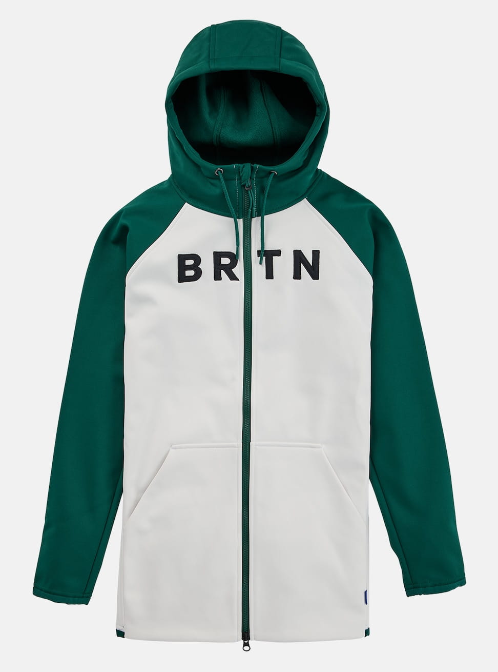 Bluzy narciarskie - Bluza aktywna Burton Crown Weatherproof FZ long Botanical Garden / Stout White - grafika 1