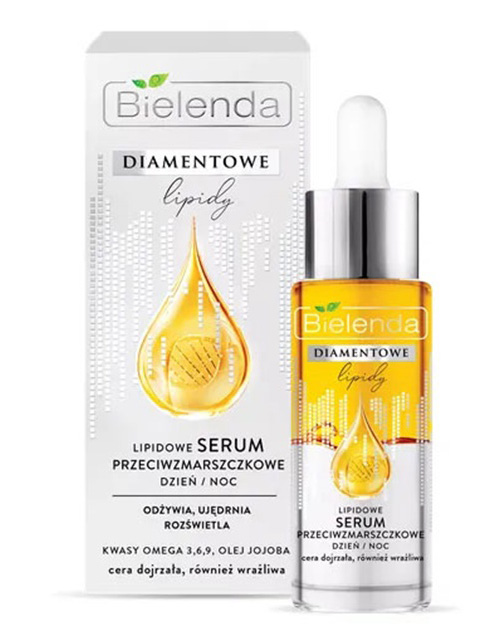 Bielenda Diamentowe Lipidy Lipidowe Serum przeciwzmarszczkowe na dzień i noc 30ml