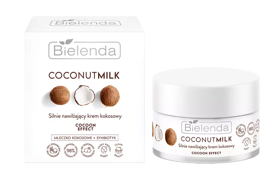 Bielenda Coconut Milk nawilżający krem kokosowy 50ml