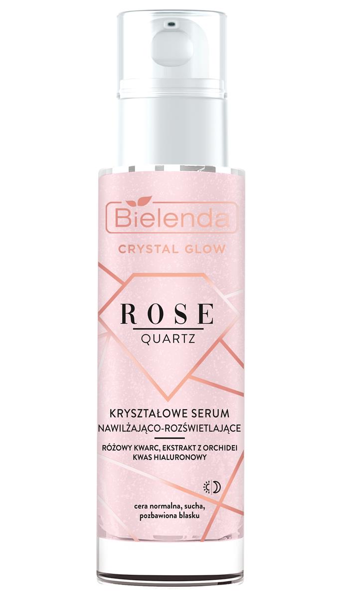 BIELENDA Bielenda Crystal Glow Rose Quartz Kryształowe Serum nawilżająco - rozświetlające 30ml 133823