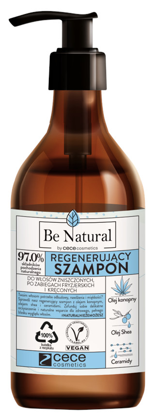 CeCe Be Natural regenerujący szampon do włosów zniszczonych 270ml