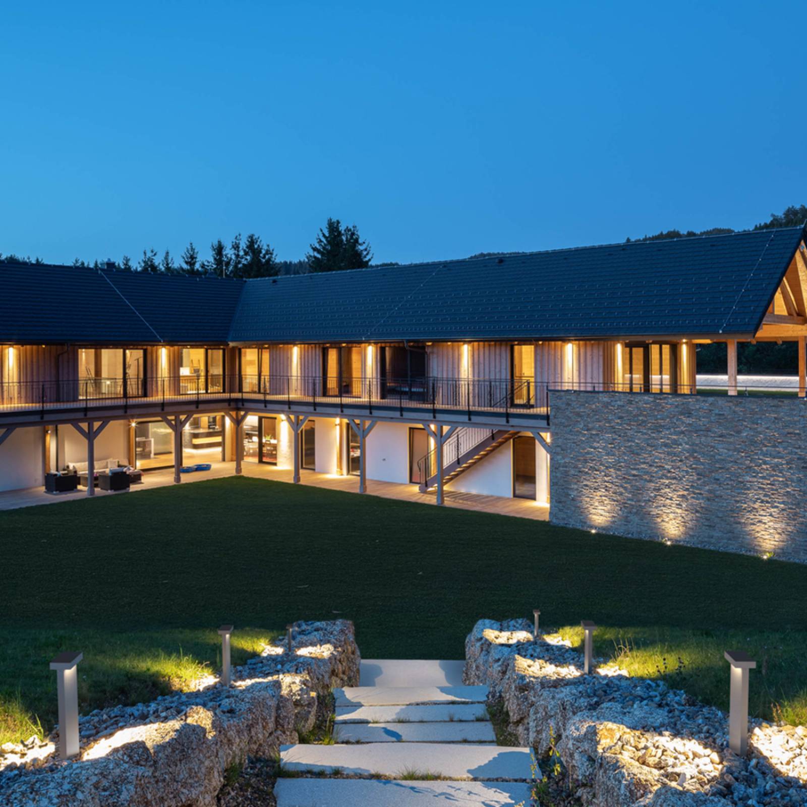 Wever & Ducré Lighting WEVER & DUCRÉ Palos Carré 1.0 3000K 20cm antracytowy