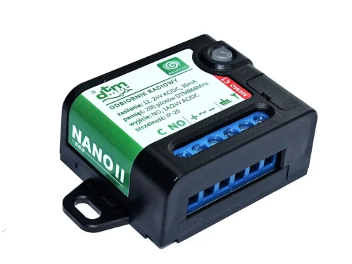 Radioodbiornik DTM NANO2 868 MHz 1-kanałowy