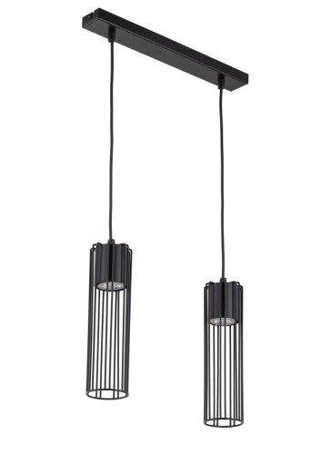 Fobia lampa wisząca 2-punktowa czarna 33450