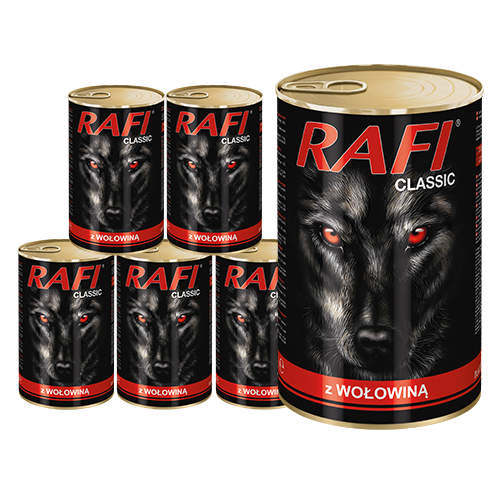 Rafi Classic Wołowina w Sosie 6x1240g